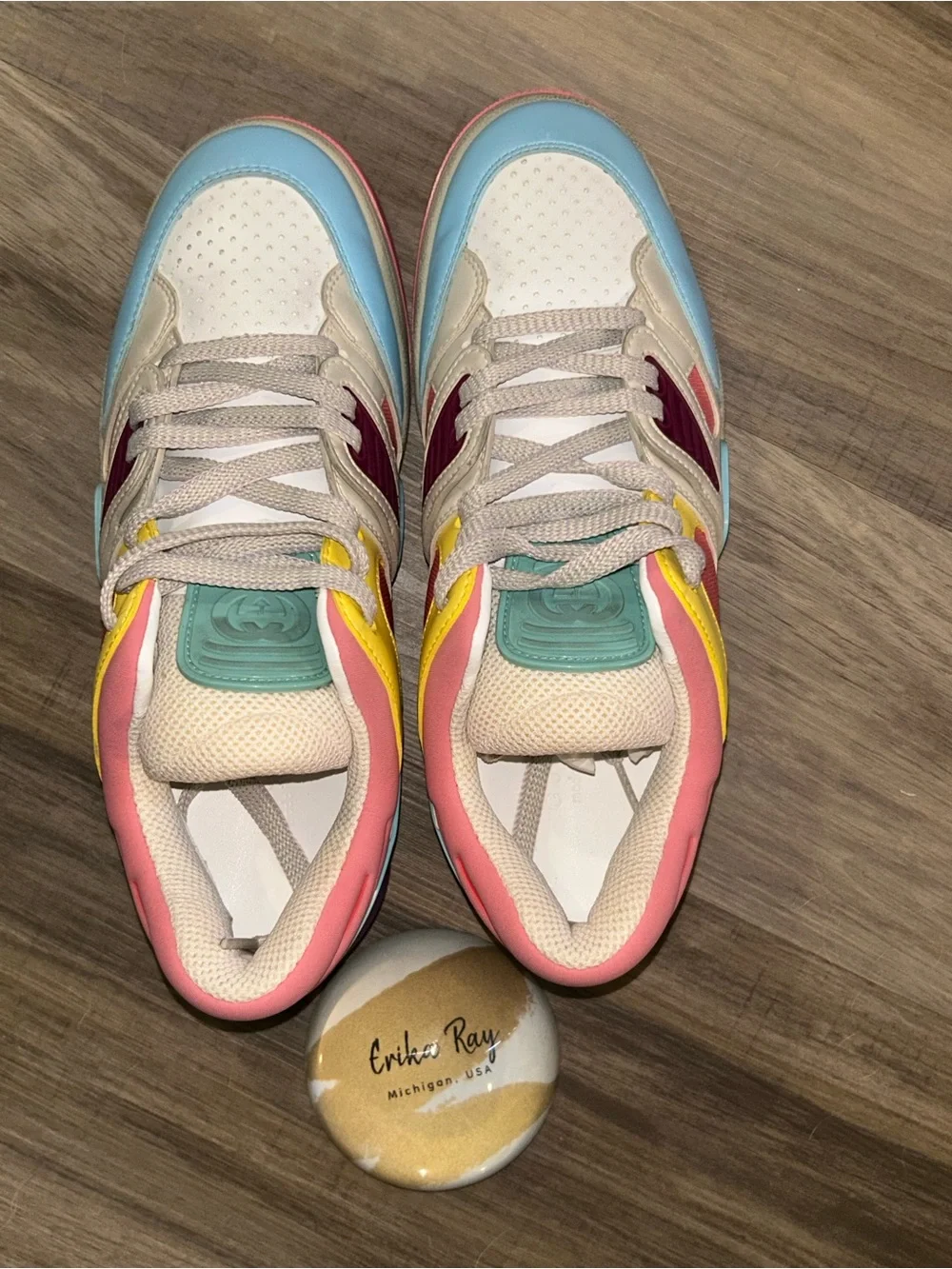 Gucci Demetra Womens Basket Low-Top Sneakers- SIZE 37